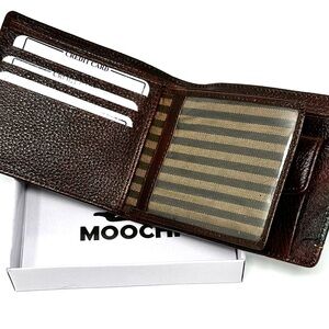 Black and Brown Key Card Holder Leather Accessory